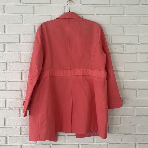 CATO Salmon/Coral Trench Style Jacket – Light & Stylish for Every Season #404 - Picture 8 of 8